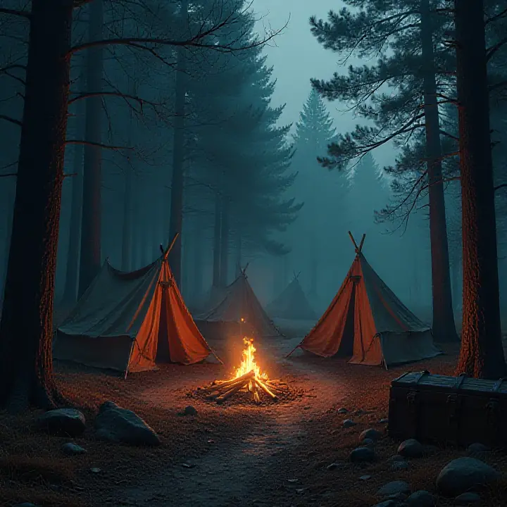 DnD Bandit Camp soundboard — looping music, ambience and SFX