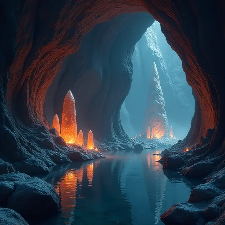 DnD Crystal Cave soundboard — looping music, ambience and SFX