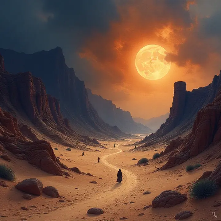 DnD Desert soundboard — looping music, ambience and SFX