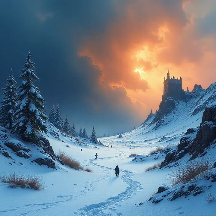 DnD Frozen Tundra soundboard — looping music, ambience and SFX