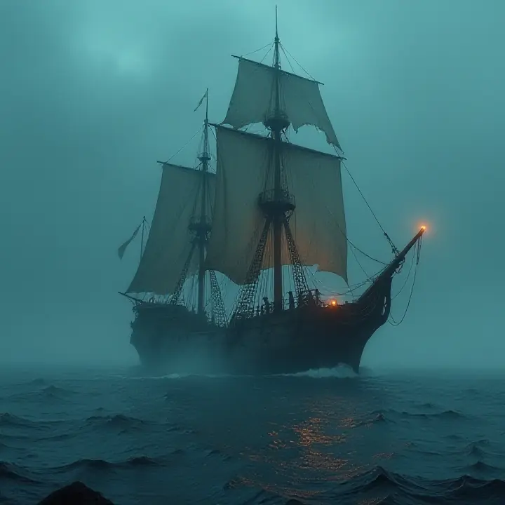 DnD Ghost Ship soundboard — looping music, ambience and SFX