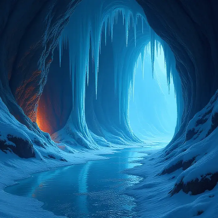 DnD Ice Cave soundboard — looping music, ambience and SFX
