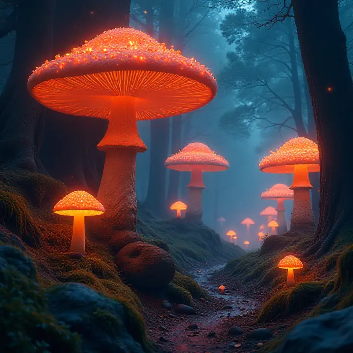 DnD Mushroom Forest soundboard — looping music, ambience and SFX
