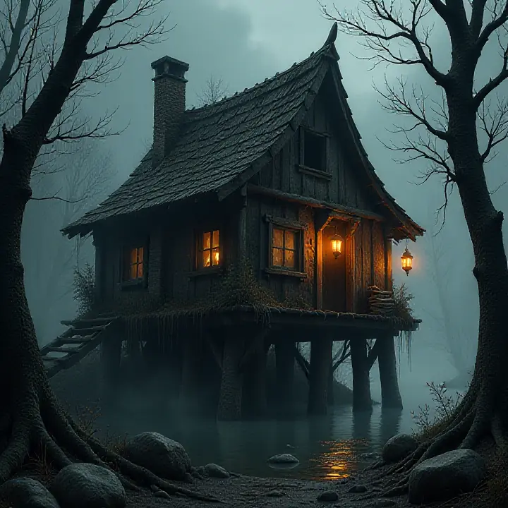 DnD Witch Hut soundboard — looping music, ambience and SFX